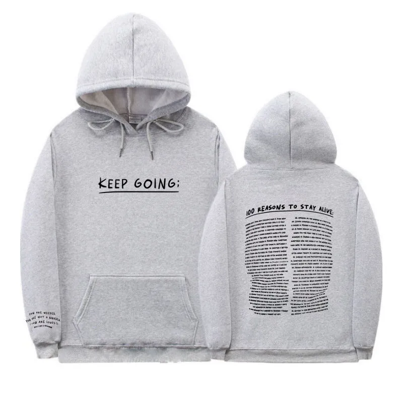 Drawstring Hooded Sweatshirt Hoodie
