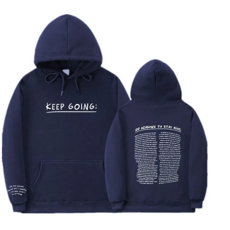 Drawstring Hooded Sweatshirt Hoodie