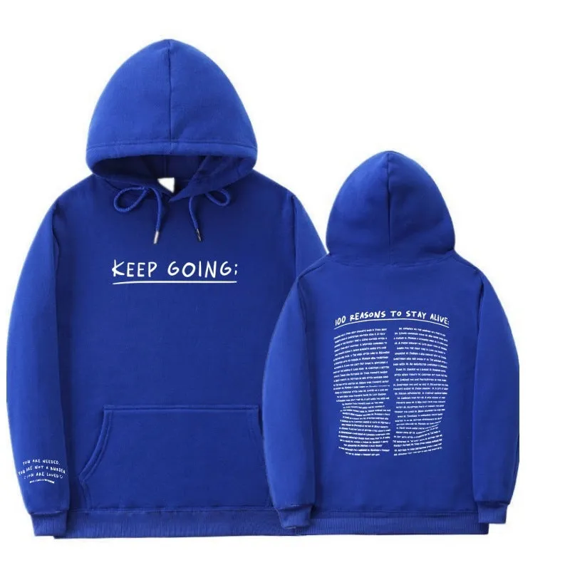 Drawstring Hooded Sweatshirt Hoodie