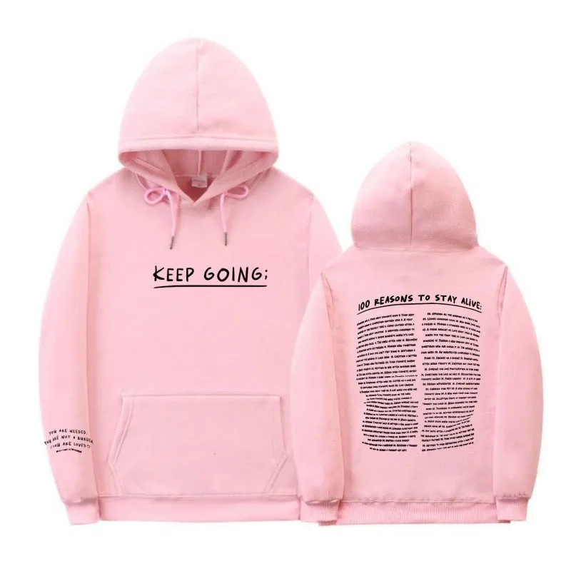 Drawstring Hooded Sweatshirt Hoodie