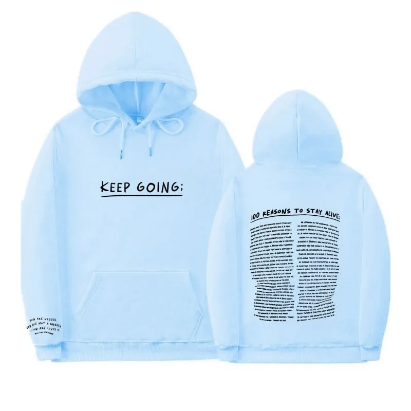 Drawstring Hooded Sweatshirt Hoodie