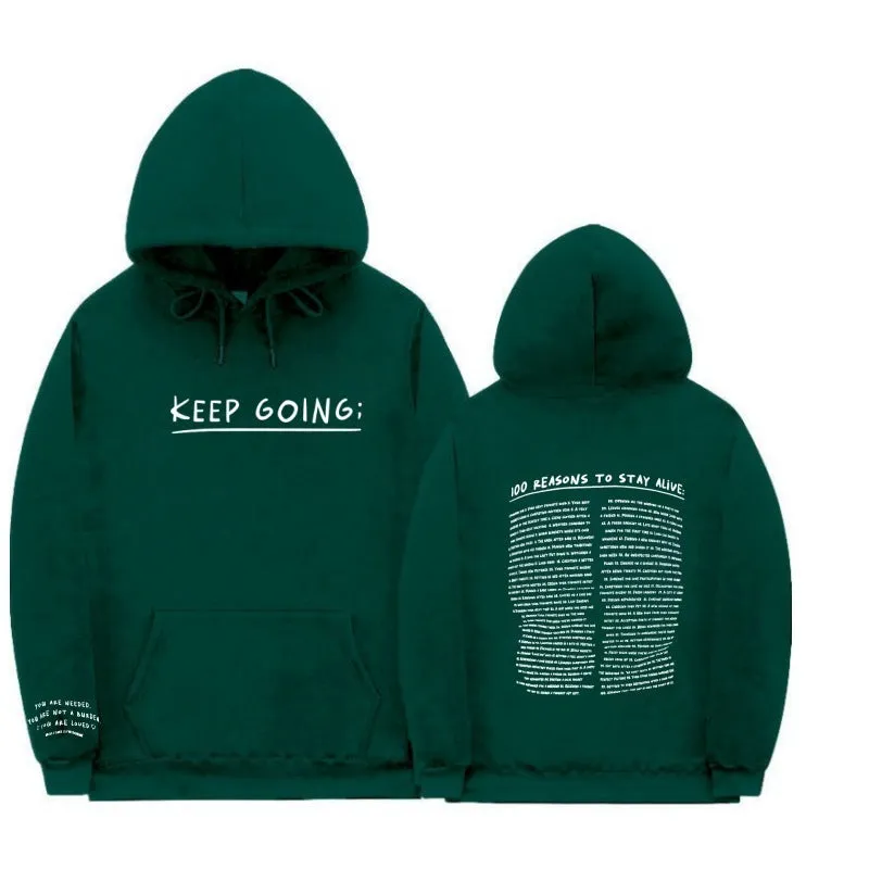 Drawstring Hooded Sweatshirt Hoodie