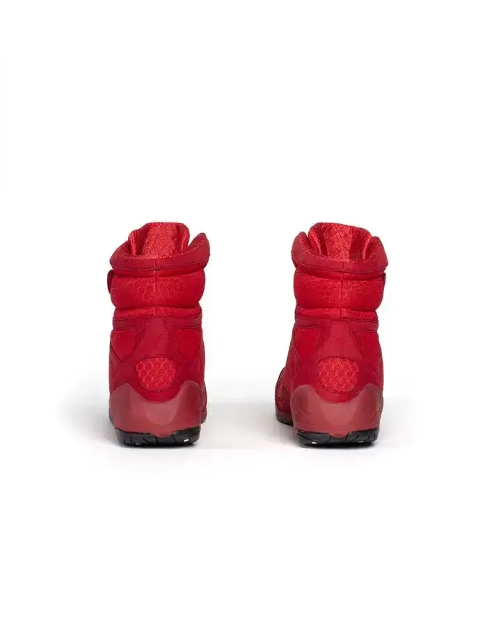 EVERLAST ELITE2 HI-TOP BOXING BOOT - RED/BLACK
