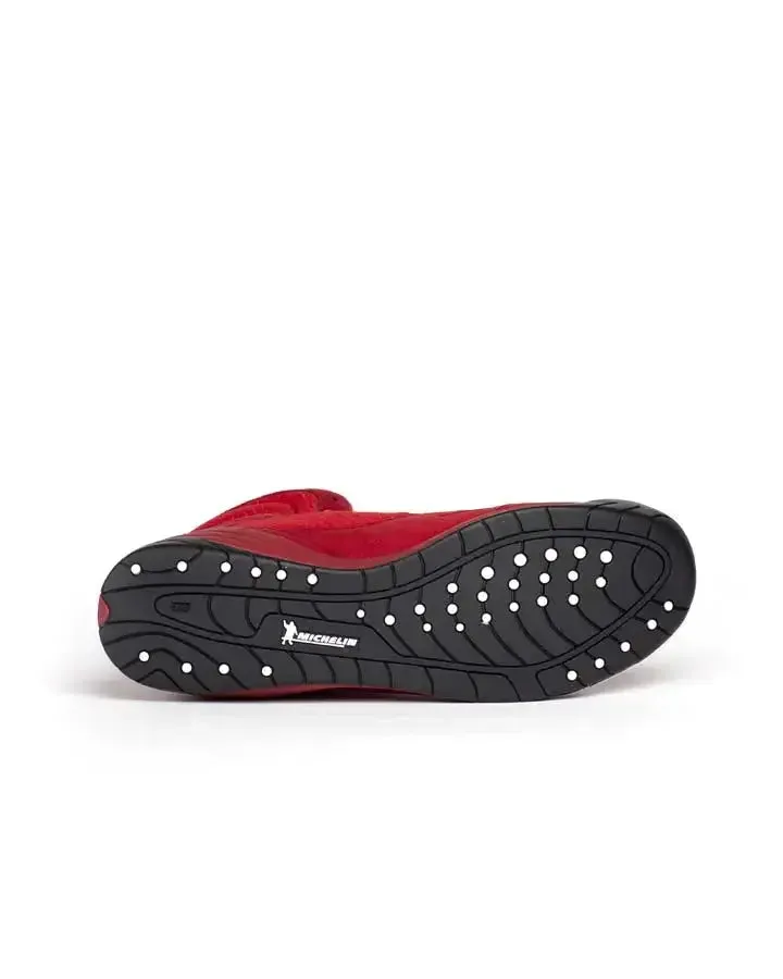 EVERLAST ELITE2 HI-TOP BOXING BOOT - RED/BLACK