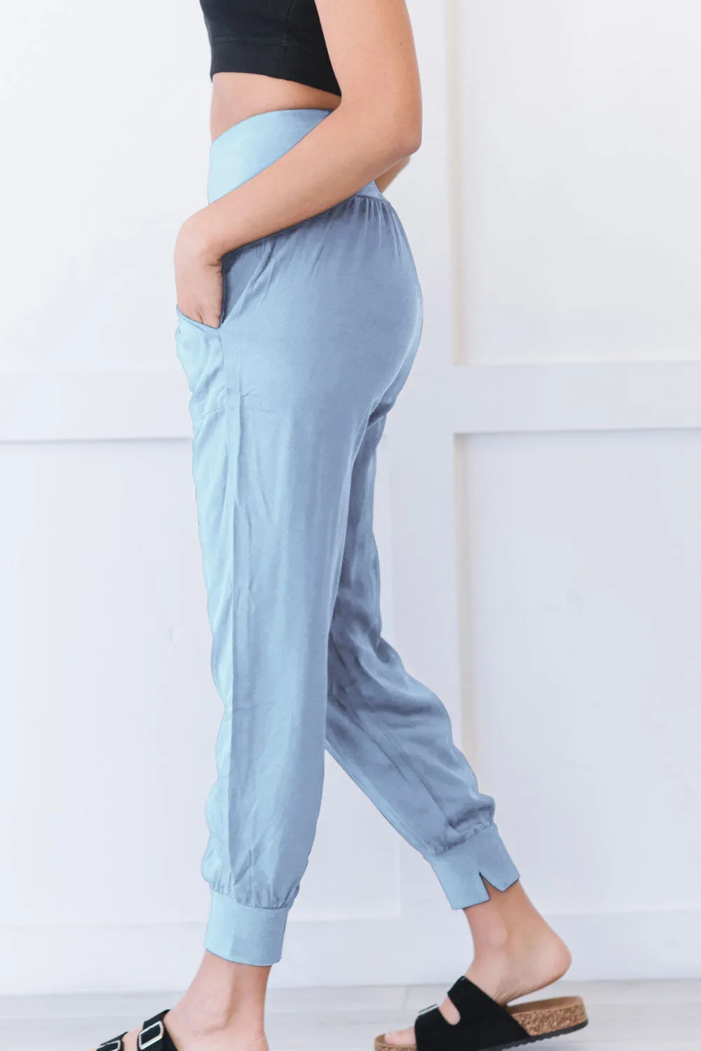 Just Catchin' Up High-Waisted Joggers