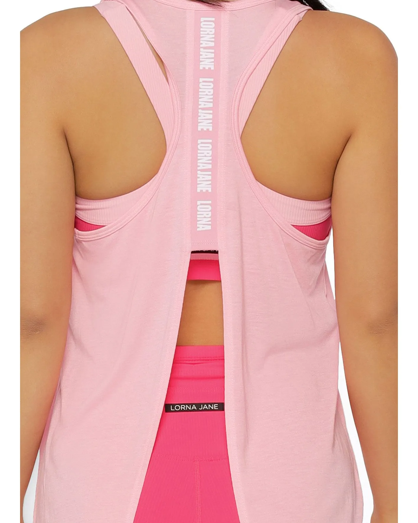 Lorna Jane Keep it Cool Active Tank - Hot Fuschia