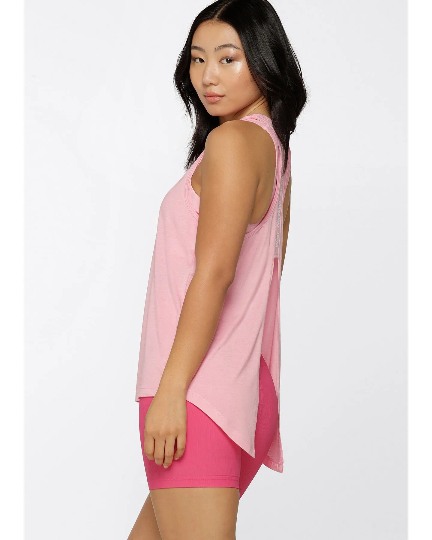 Lorna Jane Keep it Cool Active Tank - Hot Fuschia