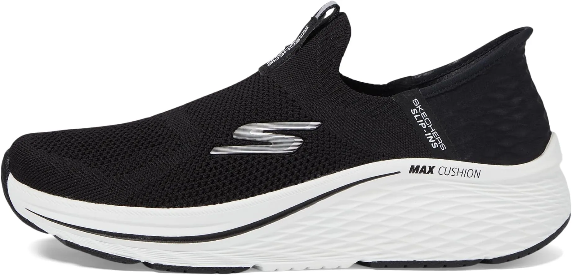 Max Cushioning Elite 2.0 Eternal Hands Free Slip-Ins SKECHERS, Black/White