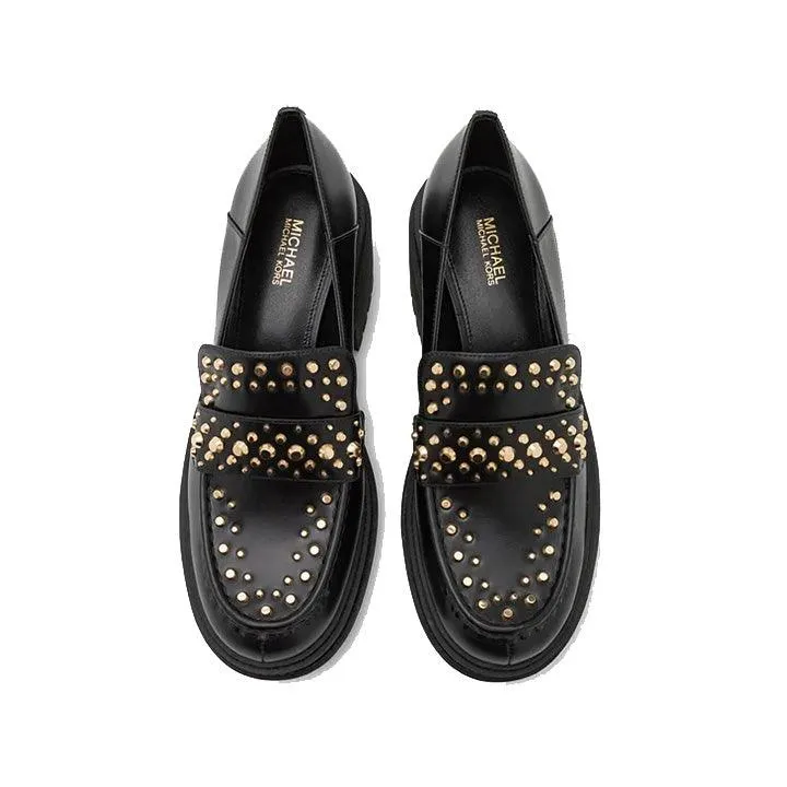 MICHAEL KORS ROCCO HEELED LOAFERS