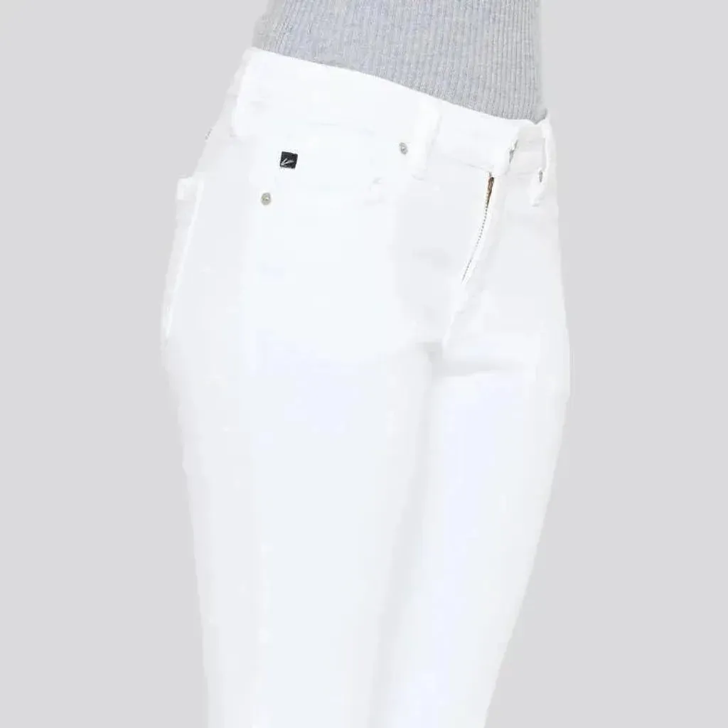 Monochrome casual jeans
 for ladies