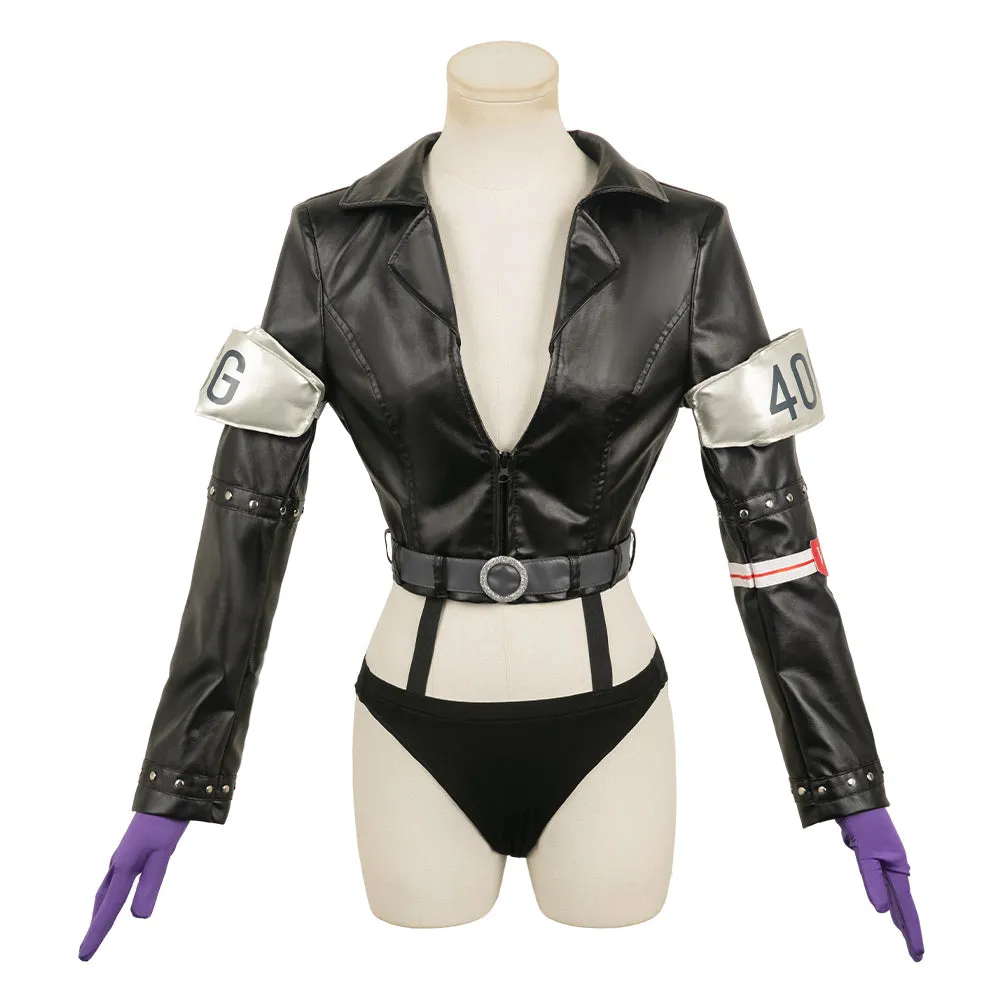 One Piece Egghead Arc Nico Robin Women Balck Suit Party Carnival Halloween Cosplay Costume