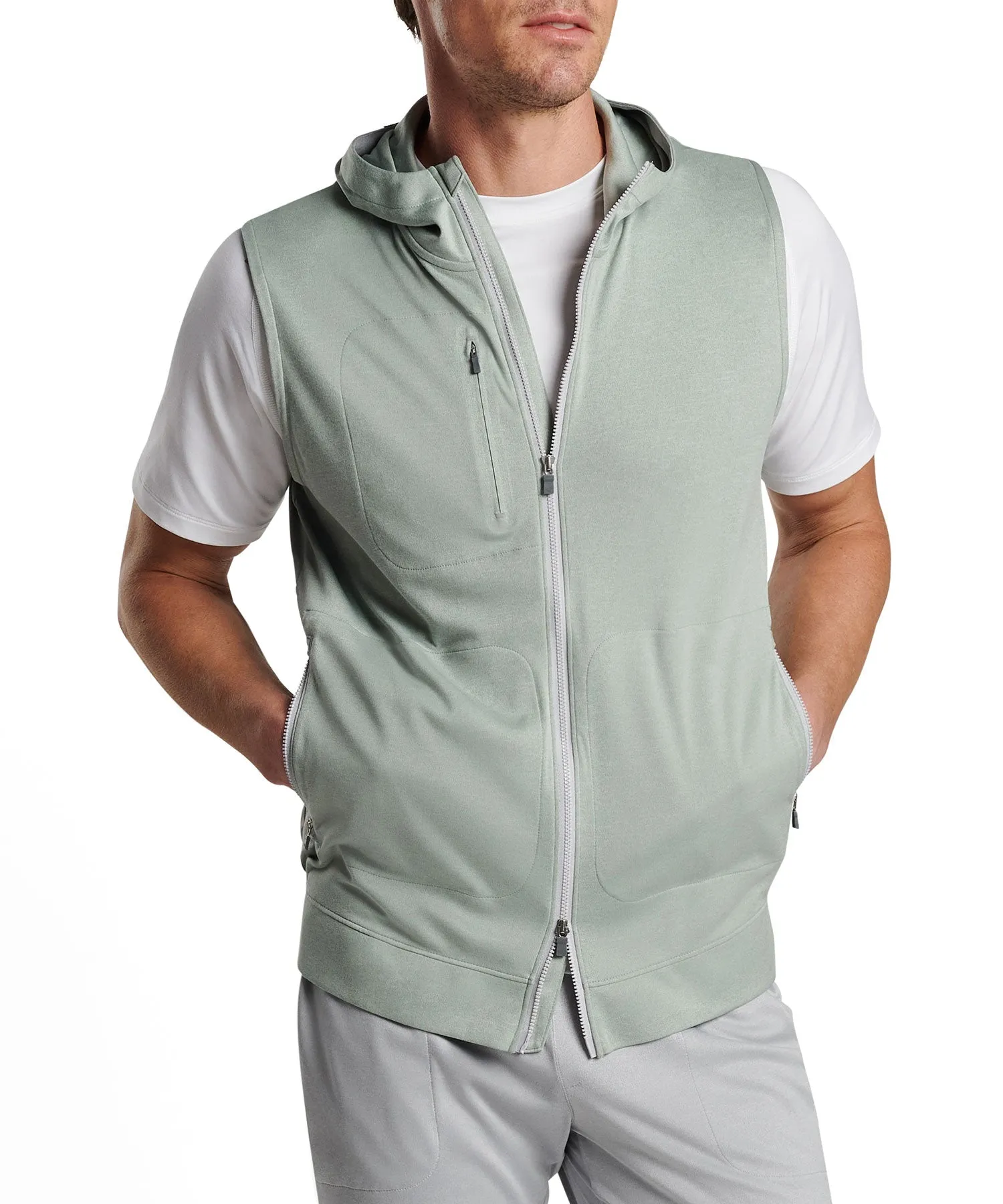 Peter Millar Cloudglow Hoodie Vest