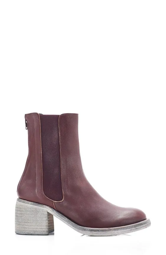 The Chelsea Boots by Free People - Cherry Chocolate