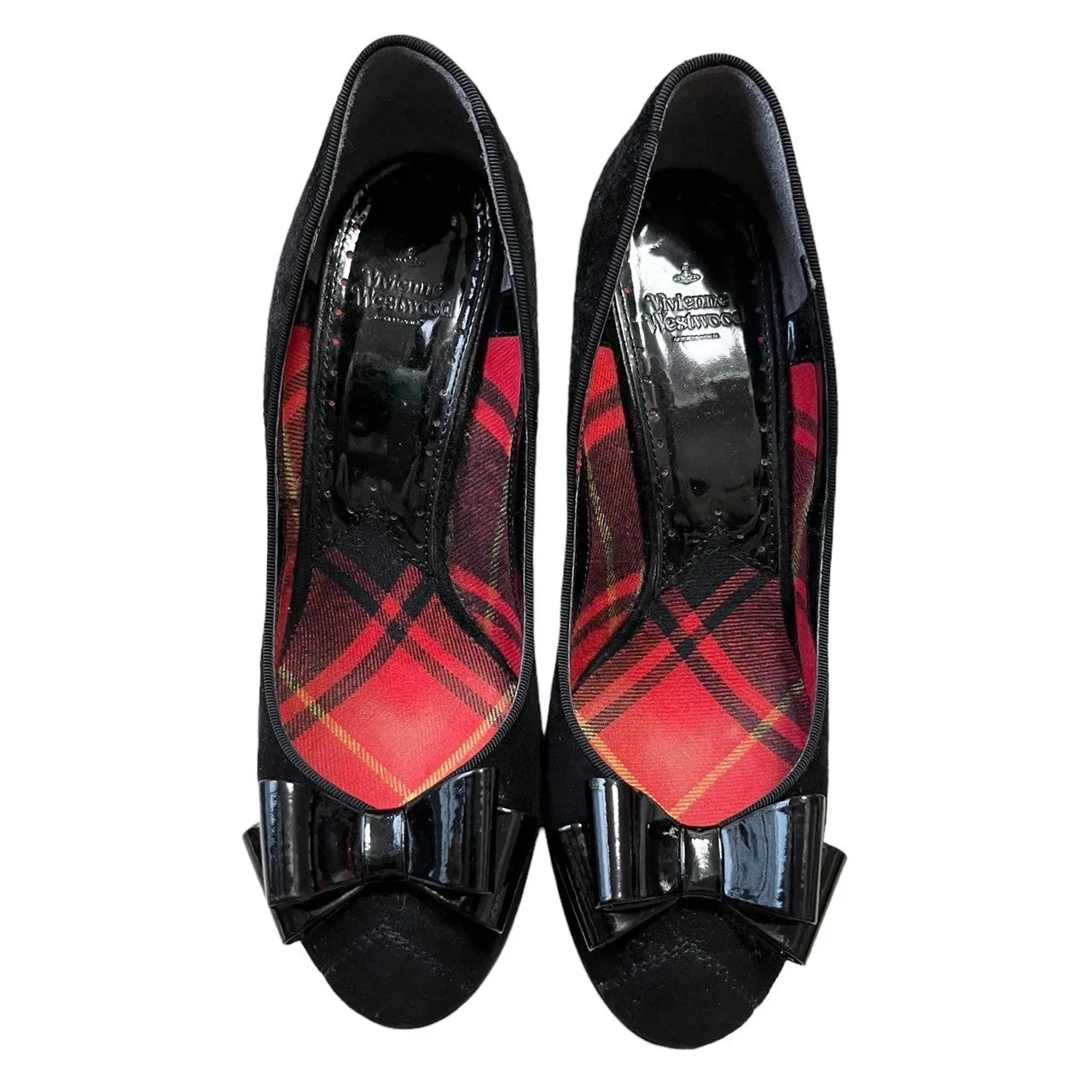 Vivienne Westwood ヴィヴィアンウエストウッド リボンデザインパンプス ヒール