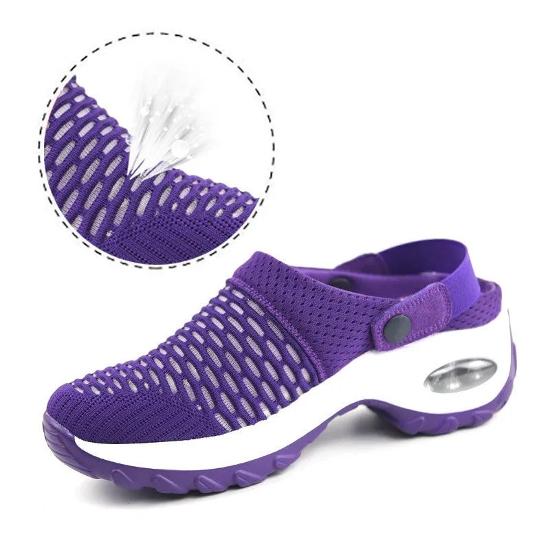 Women's Medium-heeled Casual Sandals and Slippers CL