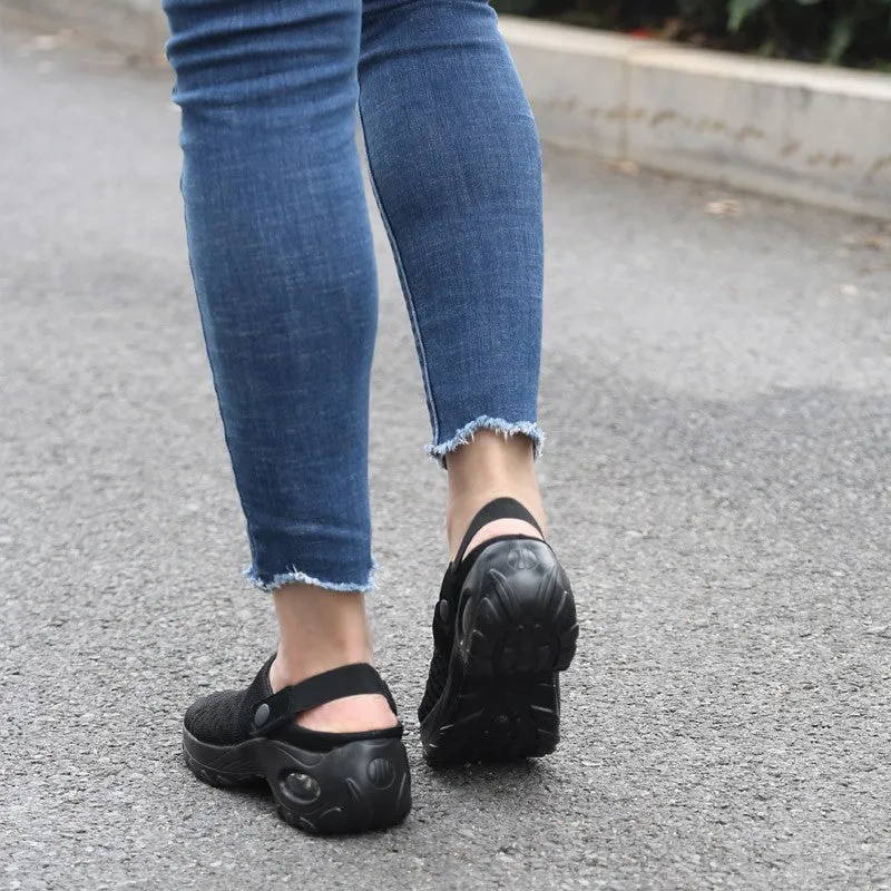 Women's Medium-heeled Casual Sandals and Slippers CL