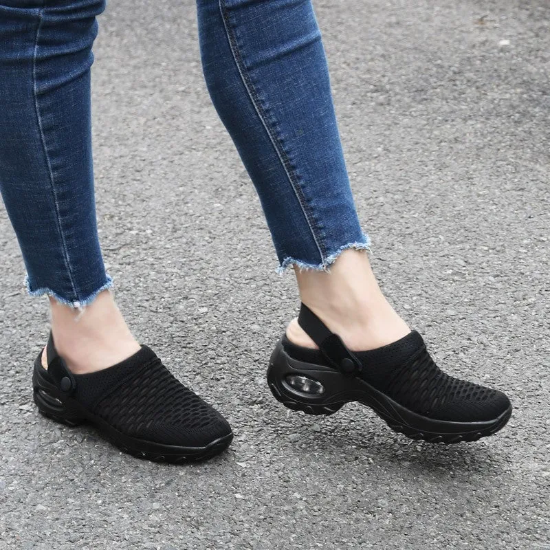 Women's Medium-heeled Casual Sandals and Slippers CL